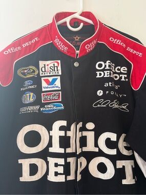 NASCAR JH Design Office Depot Carl Edwards Jacket size XL